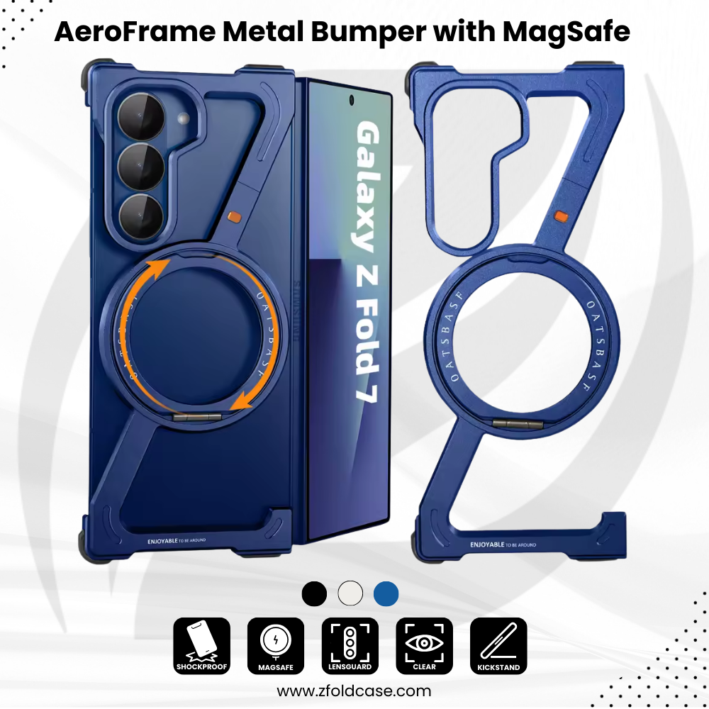 AeroFrame™ Metal Bumper Case with MagSafe for Z Fold 7 Series
