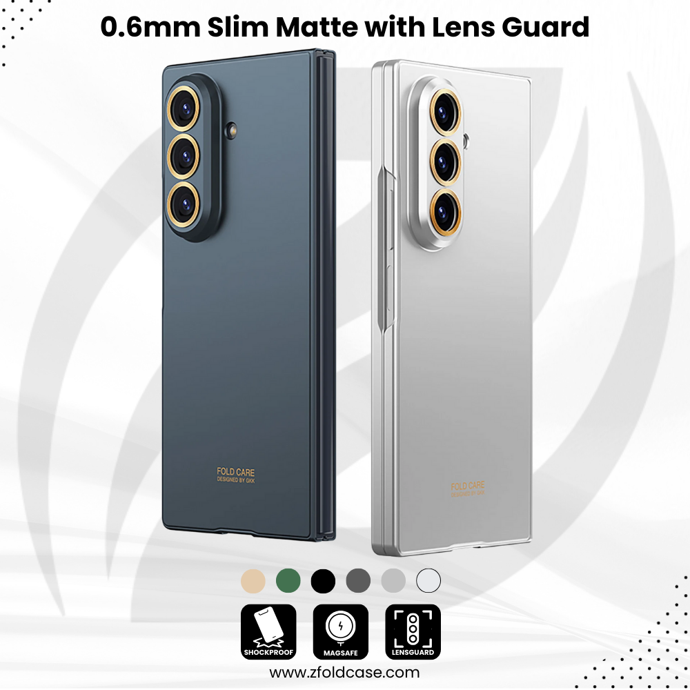 AeroSlim™ 0.6mm Matte Case with Lens Guard for Samsung Galaxy Z Fold 7
