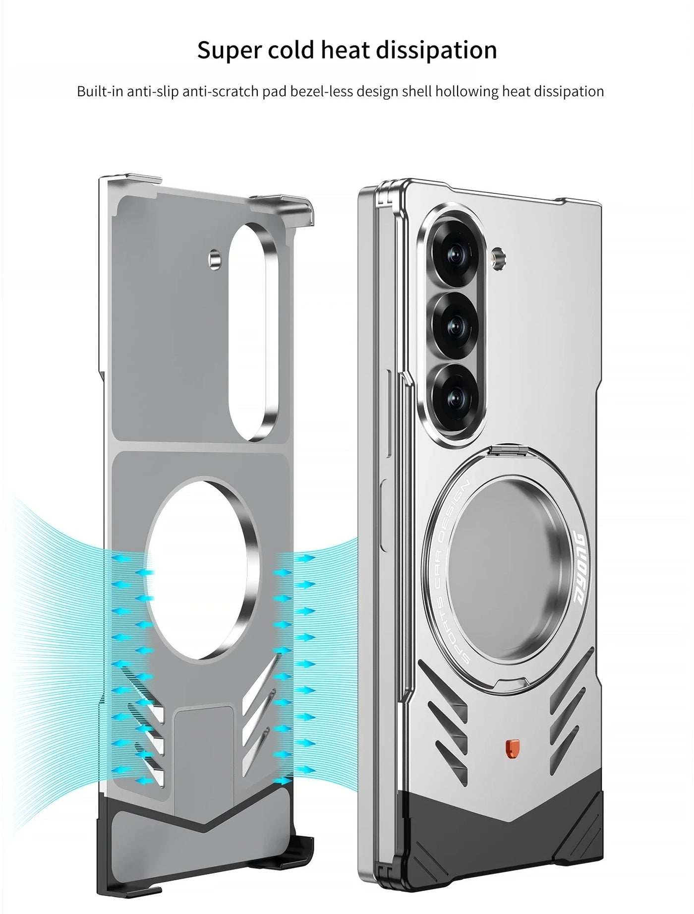 AeroFrame™ Magnetic Metal Case for Samsung Galaxy Z Fold Series