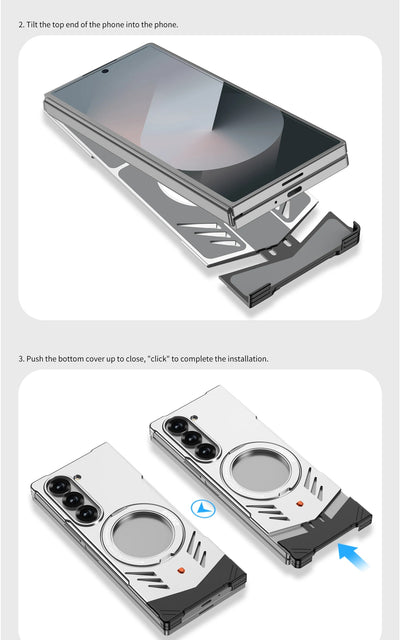 AeroFrame™ Magnetic Metal Case for Samsung Galaxy Z Fold Series