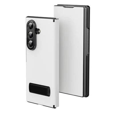 LuxEdge Fold 7,6,5,4– Ultra-Slim Leather Alloy Bracket Case
