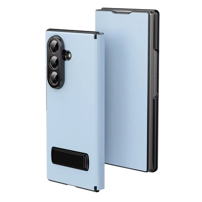 LuxEdge Fold 7,6,5,4– Ultra-Slim Leather Alloy Bracket Case