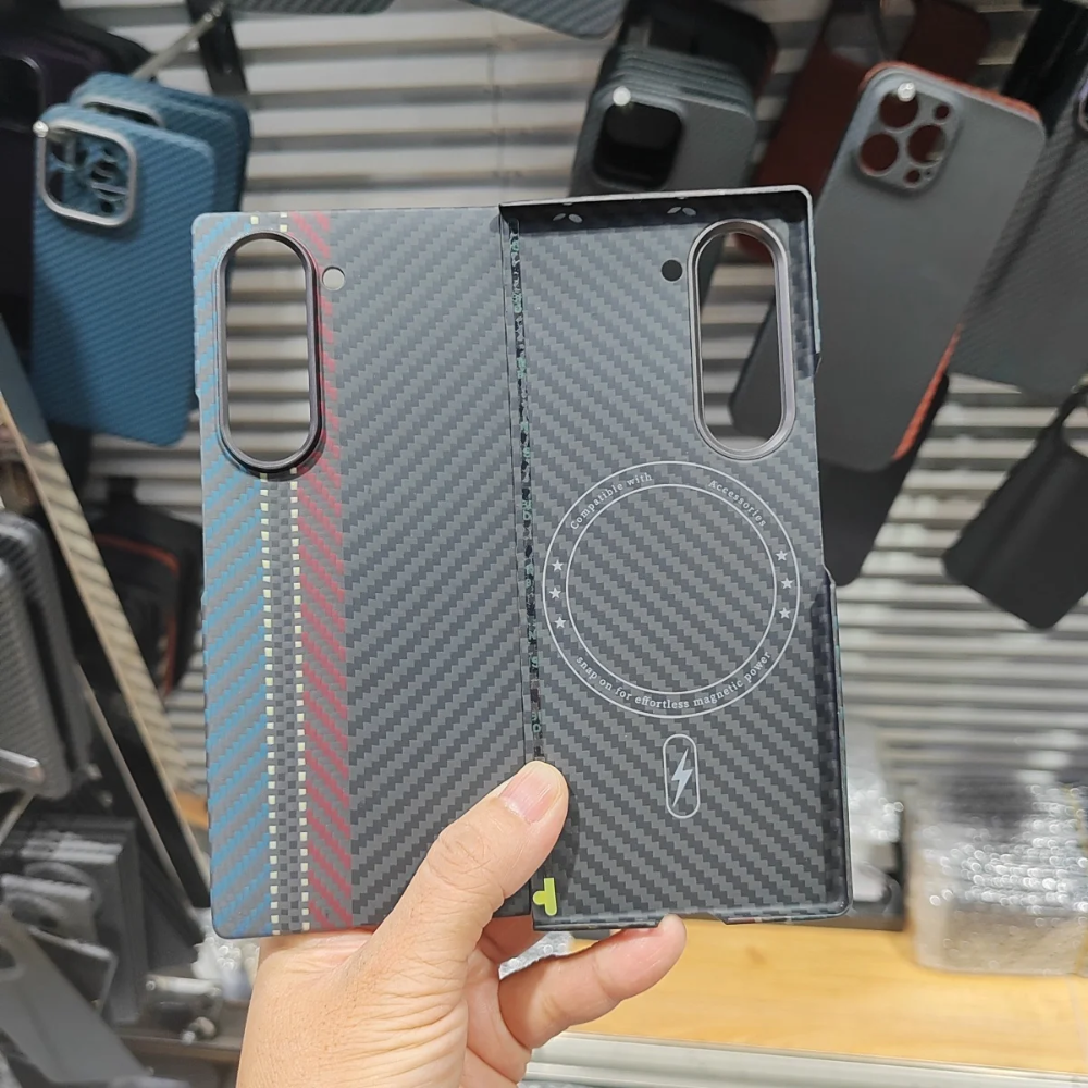 FusionWeave™ Aramid Case for Galaxy Z Fold 7/6/5 – Ultra‑Slim Kevlar®