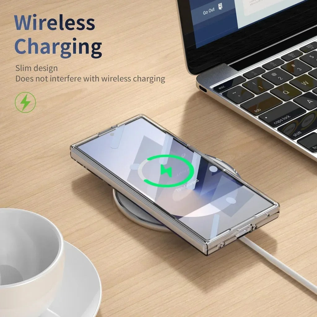 ClearShield Fold – Z Fold 7, 6, 5 Ultra Transparent Anti-yellowing MagSafe Case