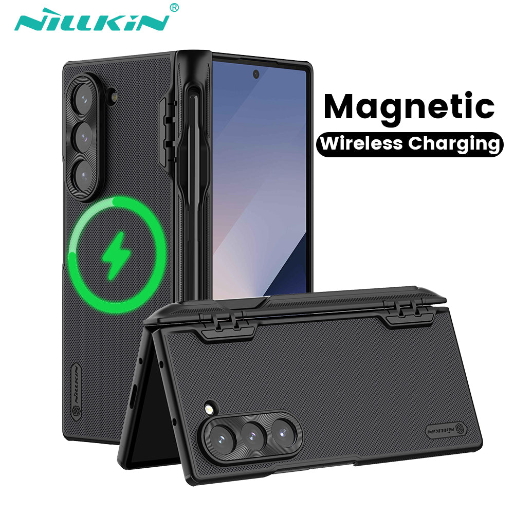 MagFlex Pro  Z Fold 6, 5  Magnetic Charging & S-Pen Holder Case