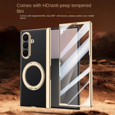 FlexAxis™ Leather MagStand Case for Samsung Galaxy Z Fold 7