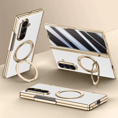 FlexAxis™ Leather MagStand Case for Samsung Galaxy Z Fold 7