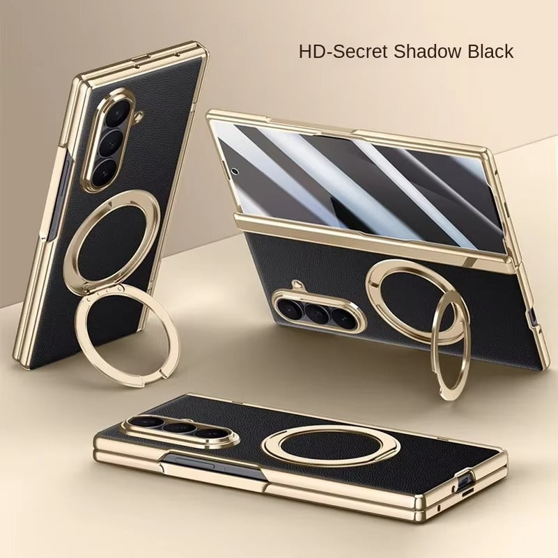 FlexAxis™ Leather MagStand Case for Samsung Galaxy Z Fold 7