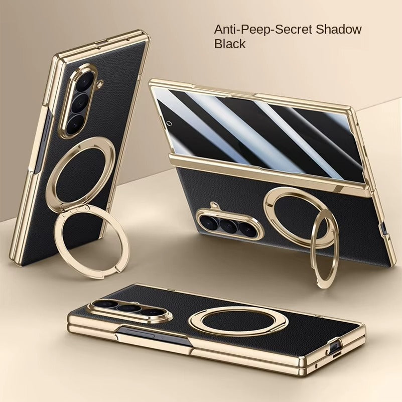 FlexAxis™ Leather MagStand Case for Samsung Galaxy Z Fold 7