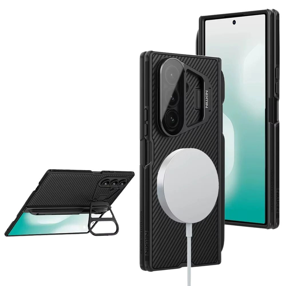 MagStand Pro Z Fold 7 Case – Magnetic Flip, Camera Stand & S Pen