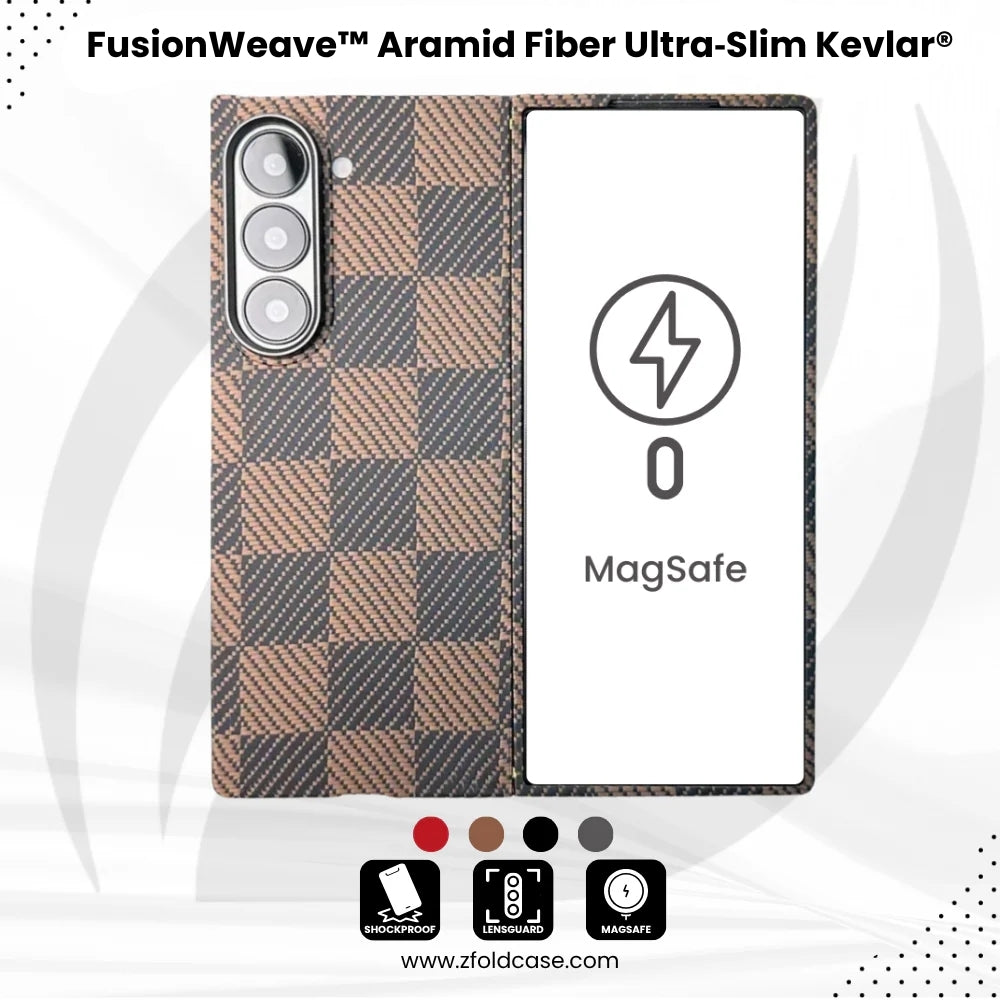 FusionWeave™ Aramid Case for Galaxy Z Fold 7/6/5 – Ultra‑Slim Kevlar®