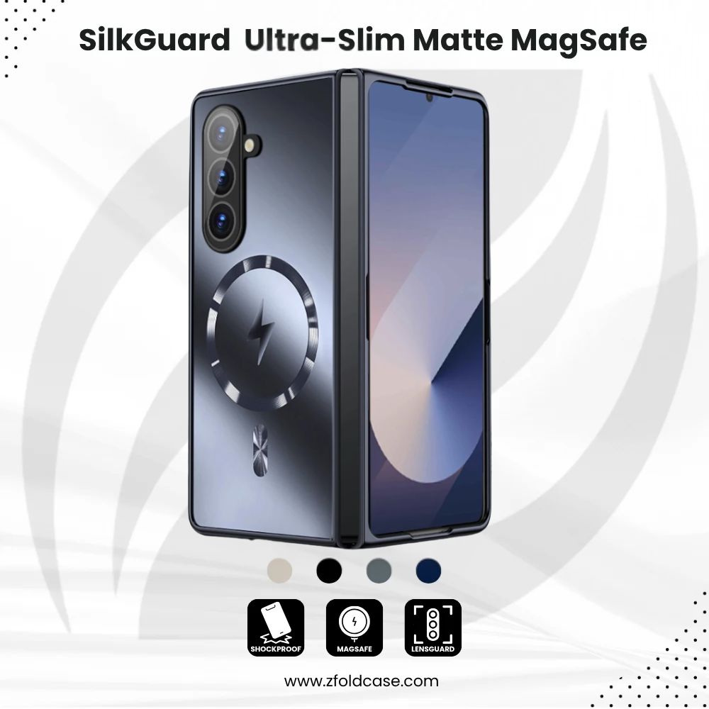 SilkGuard Fold 7 ,6 ,5 ,4 – Ultra-Slim Matte MagSafe Case