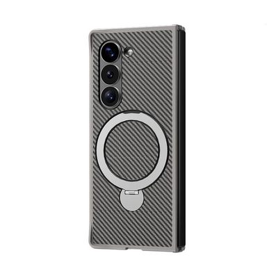 MagnoSpin Fold – Carbon Style Magnetic Ring Case for Z Fold Series