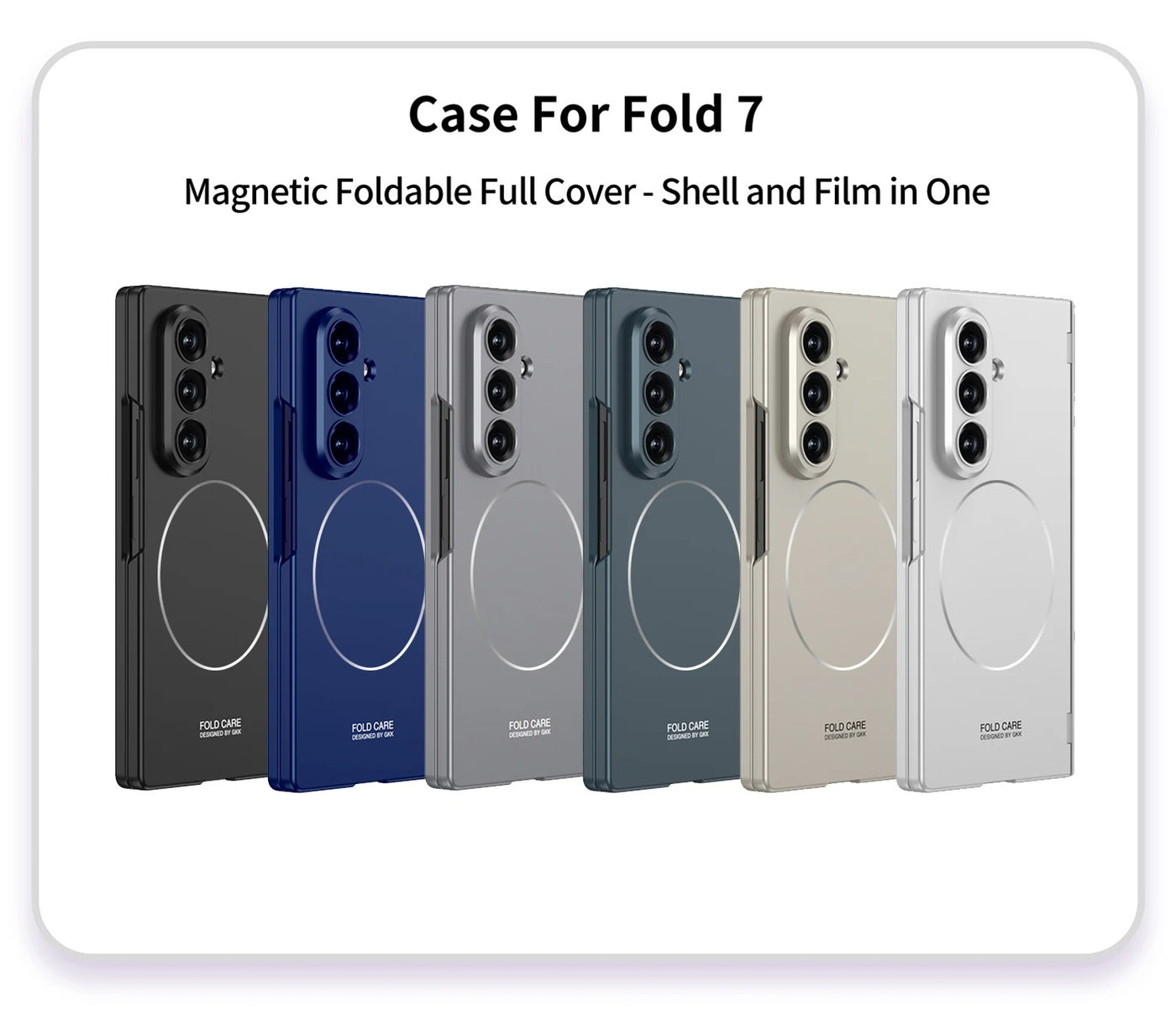 HingePro™ Magnetic All-in-One Case for Samsung Galaxy Z Fold 7