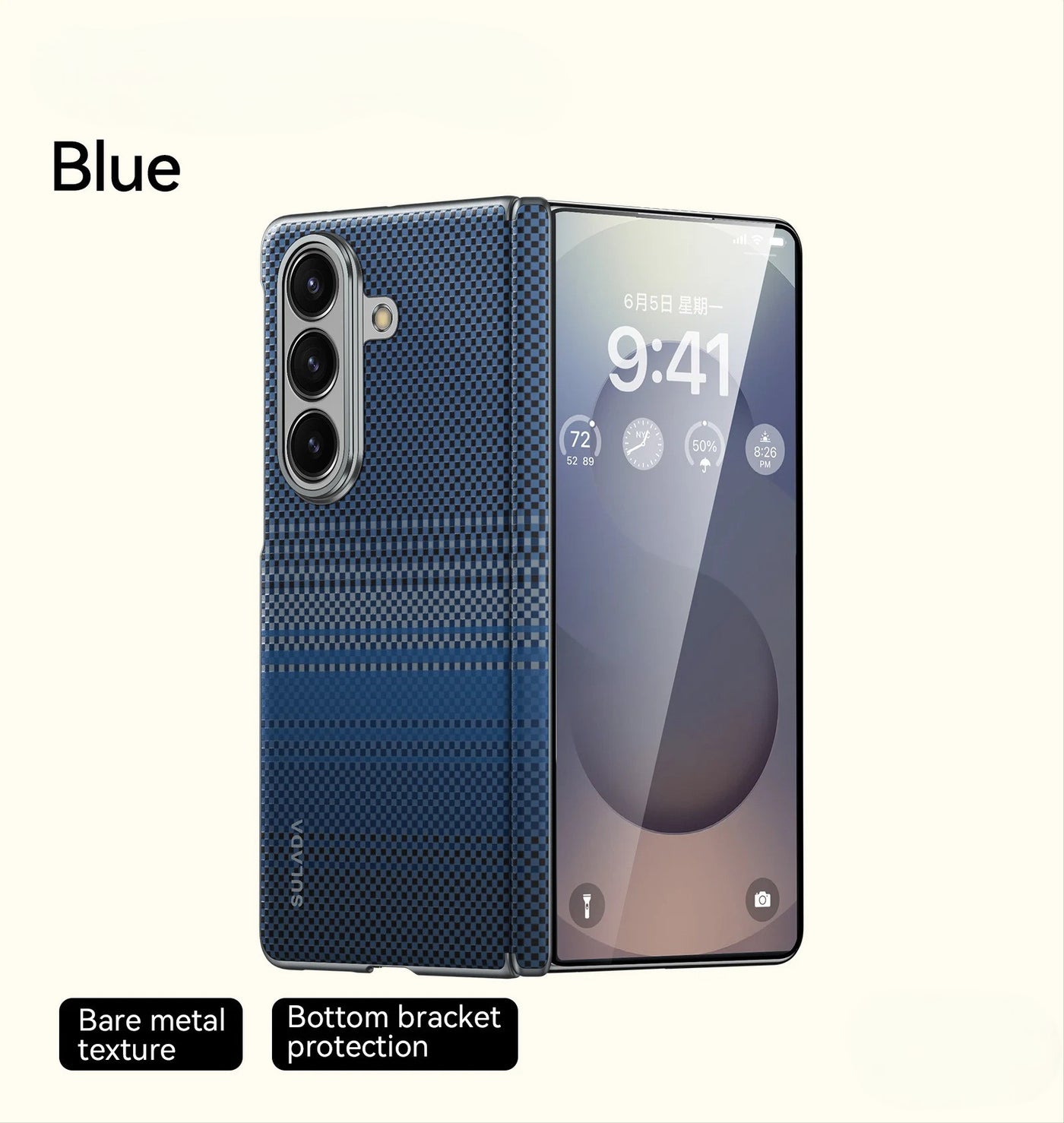 KevraShield Fold 7 – Ultra-Slim Kevlar Armor Case