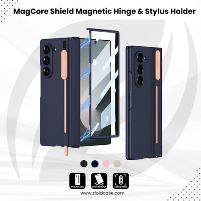 MagCore Shield Case for Samsung Galaxy Z Fold 6 with magnetic hinge