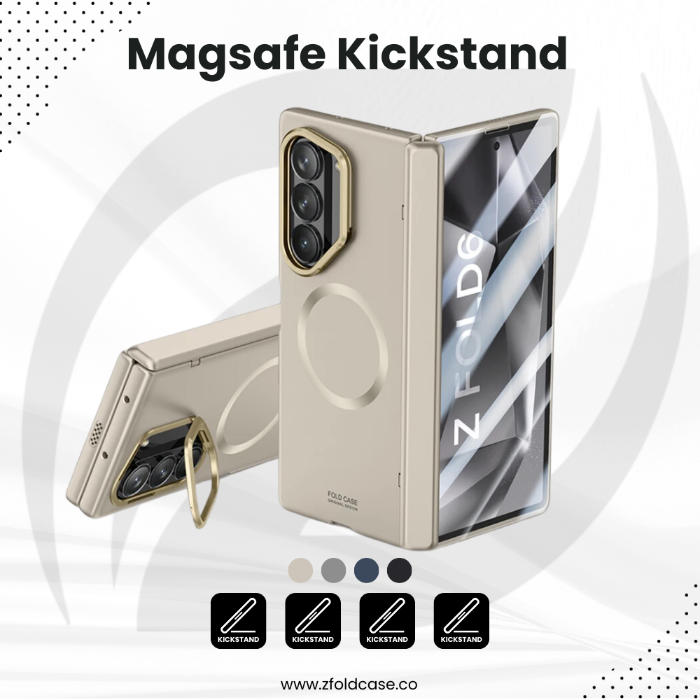 EliteGuard Z Fold 6 MagSafe Kickstand Case