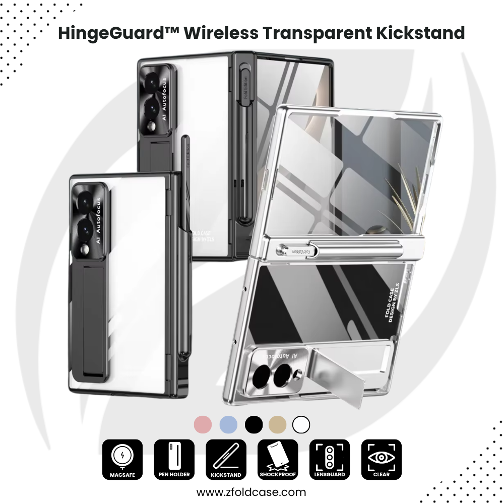 Samsung Galaxy Z Fold 8 Wide Clear Cases | Slim Transparent Covers