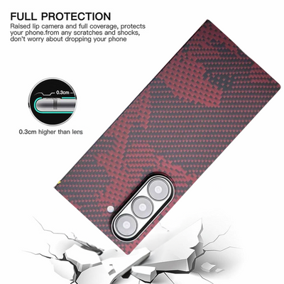 FusionWeave™ Aramid Case for Galaxy Z Fold 7/6/5 – Ultra‑Slim Kevlar®