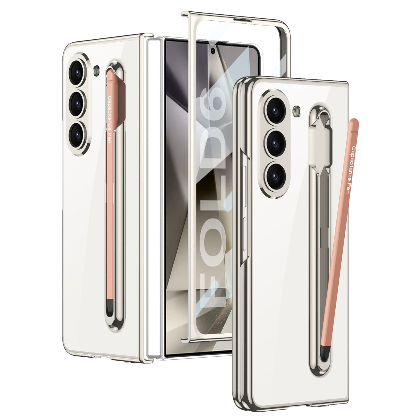 Z Fold 6 Pen Slot Camera Protection Case