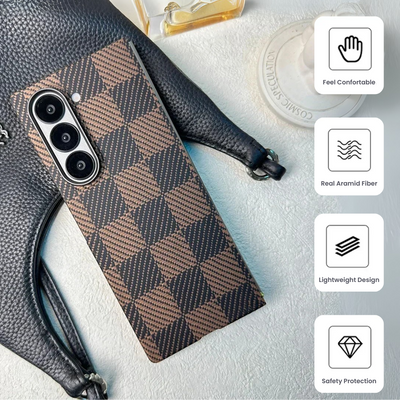 FusionWeave™ Aramid Case for Galaxy Z Fold 7/6/5 – Ultra‑Slim Kevlar®