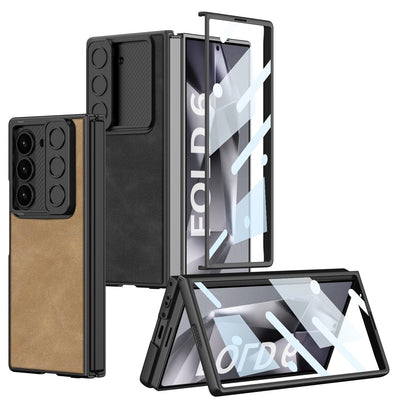 RegalArmor Z Fold 6 PU Leather Shockproof Case