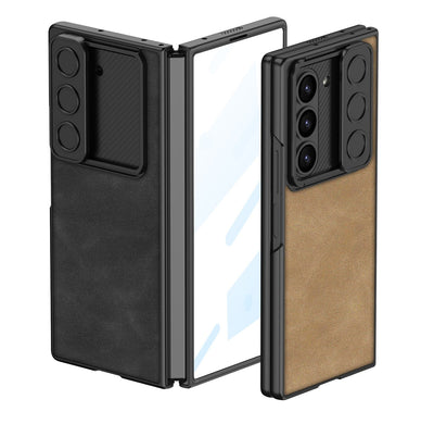 RegalArmor Z Fold 6 PU Leather Shockproof Case