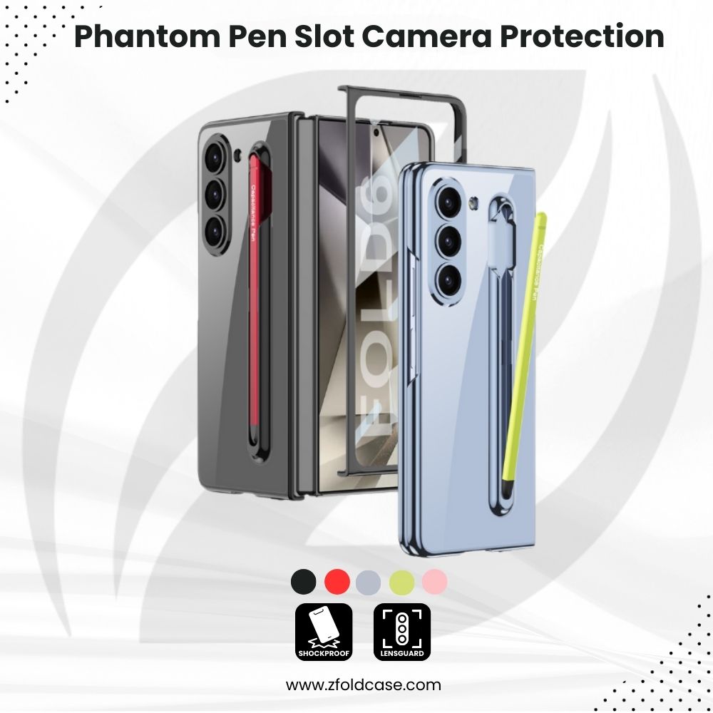 Phantom Z Fold 6 Pen Slot Camera Protection Case