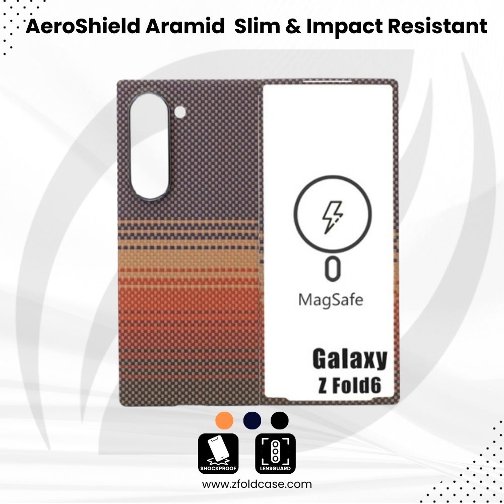 AeroShield Aramid Z Fold 6,5 – Slim & Impact Resistant Case