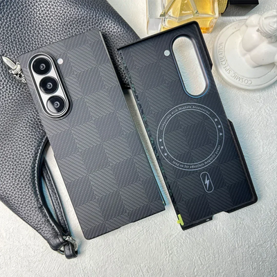 FusionWeave™ Aramid Case for Galaxy Z Fold 7/6/5 – Ultra‑Slim Kevlar®