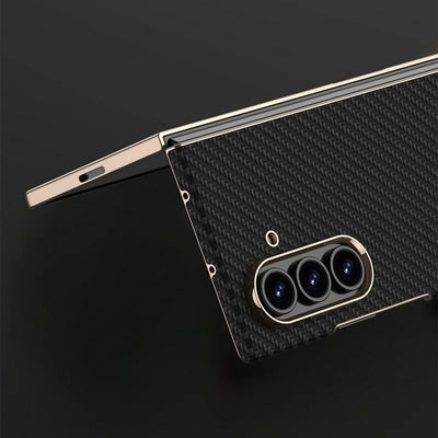 LuxFold™ Curved Leather Bezel Case for Samsung Galaxy Z Fold 7