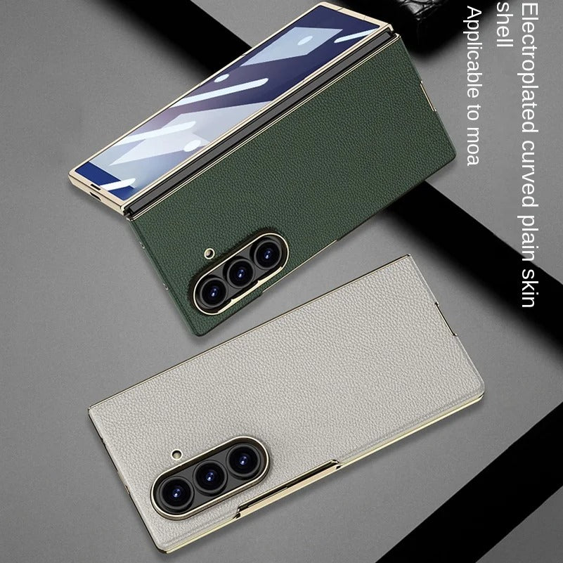 LuxFold™ Curved Leather Bezel Case for Samsung Galaxy Z Fold 7