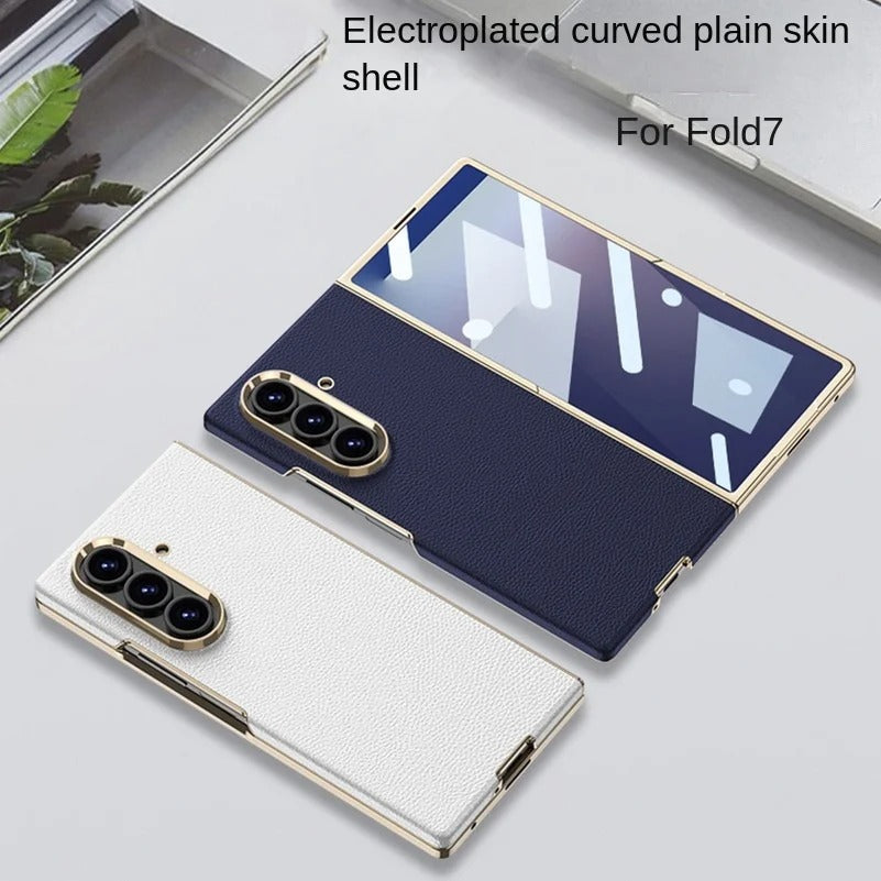 LuxFold™ Curved Leather Bezel Case for Samsung Galaxy Z Fold 7