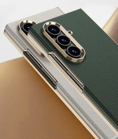 LuxFold™ Curved Leather Bezel Case for Samsung Galaxy Z Fold 7
