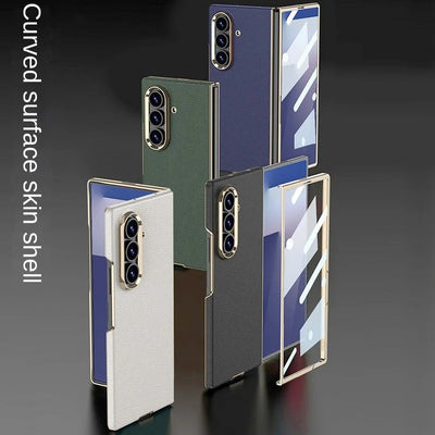 LuxFold™ Curved Leather Bezel Case for Samsung Galaxy Z Fold 7
