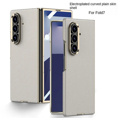 LuxFold™ Curved Leather Bezel Case for Samsung Galaxy Z Fold 7