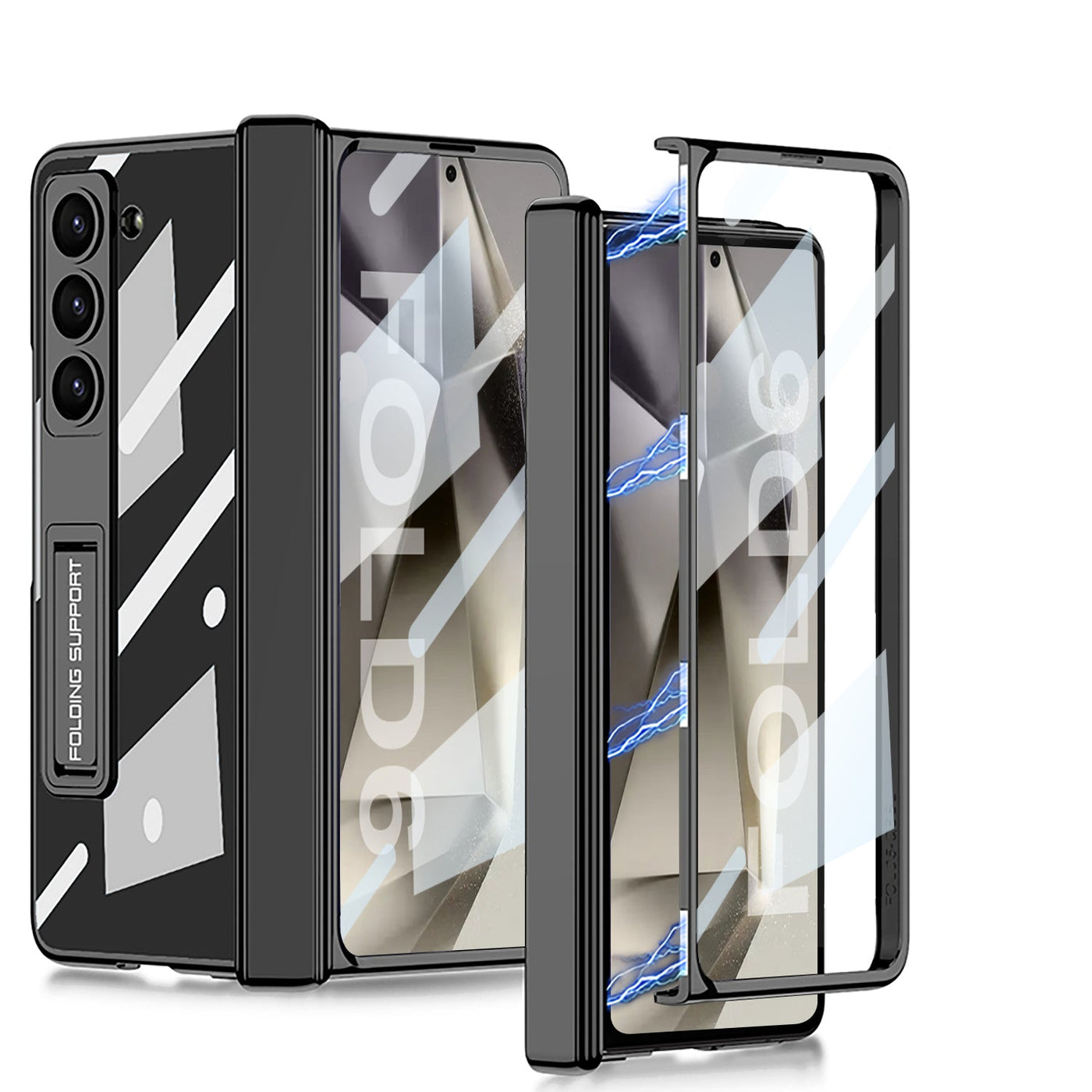 Transparent Magnetic Z Fold 6 Case