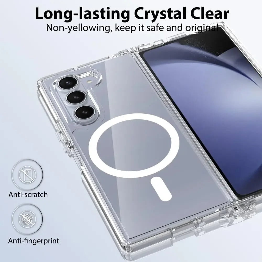 ClearMag Fold 7, 6 Ultra-Slim Transparent MagSafe Case