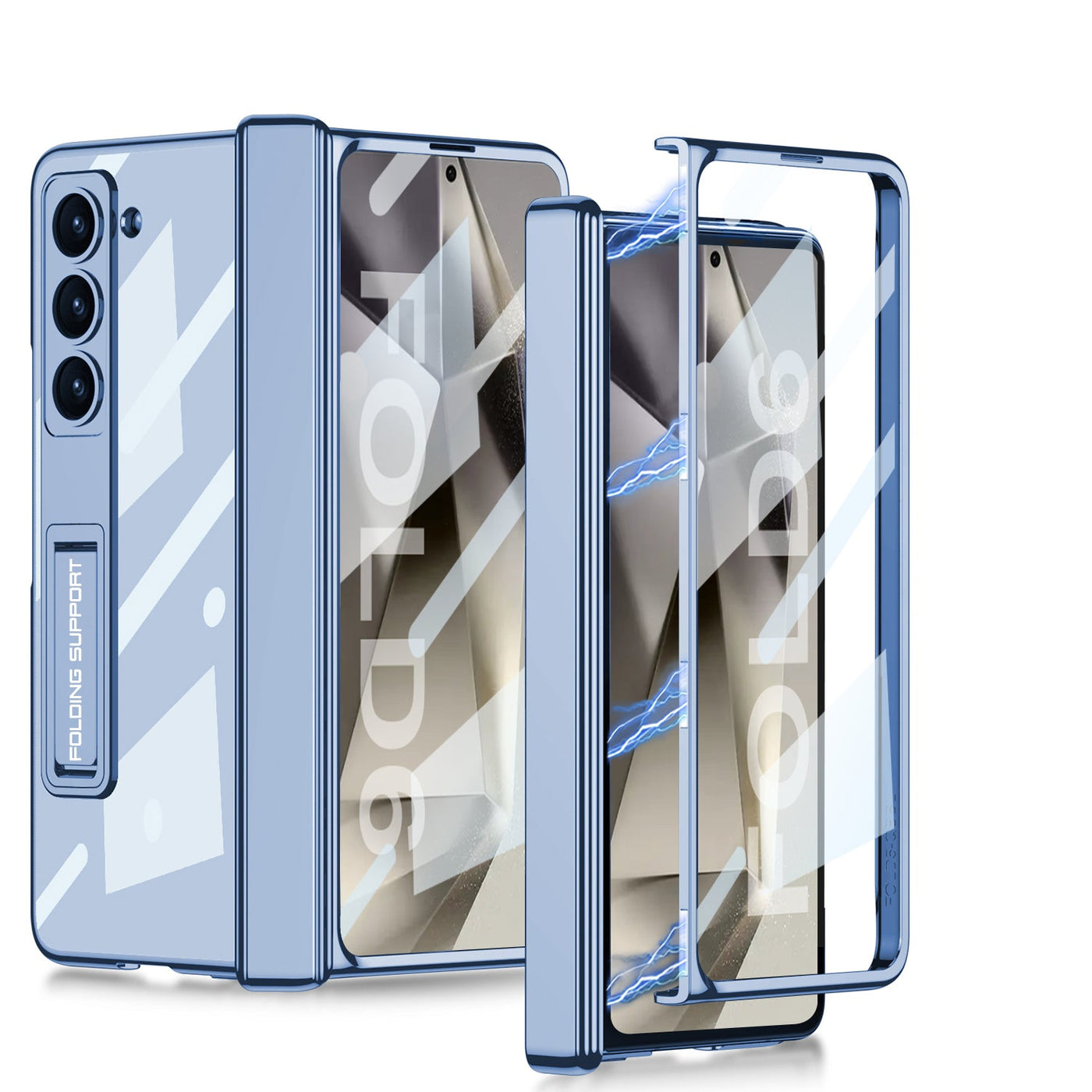 Transparent Magnetic Z Fold 6 Case