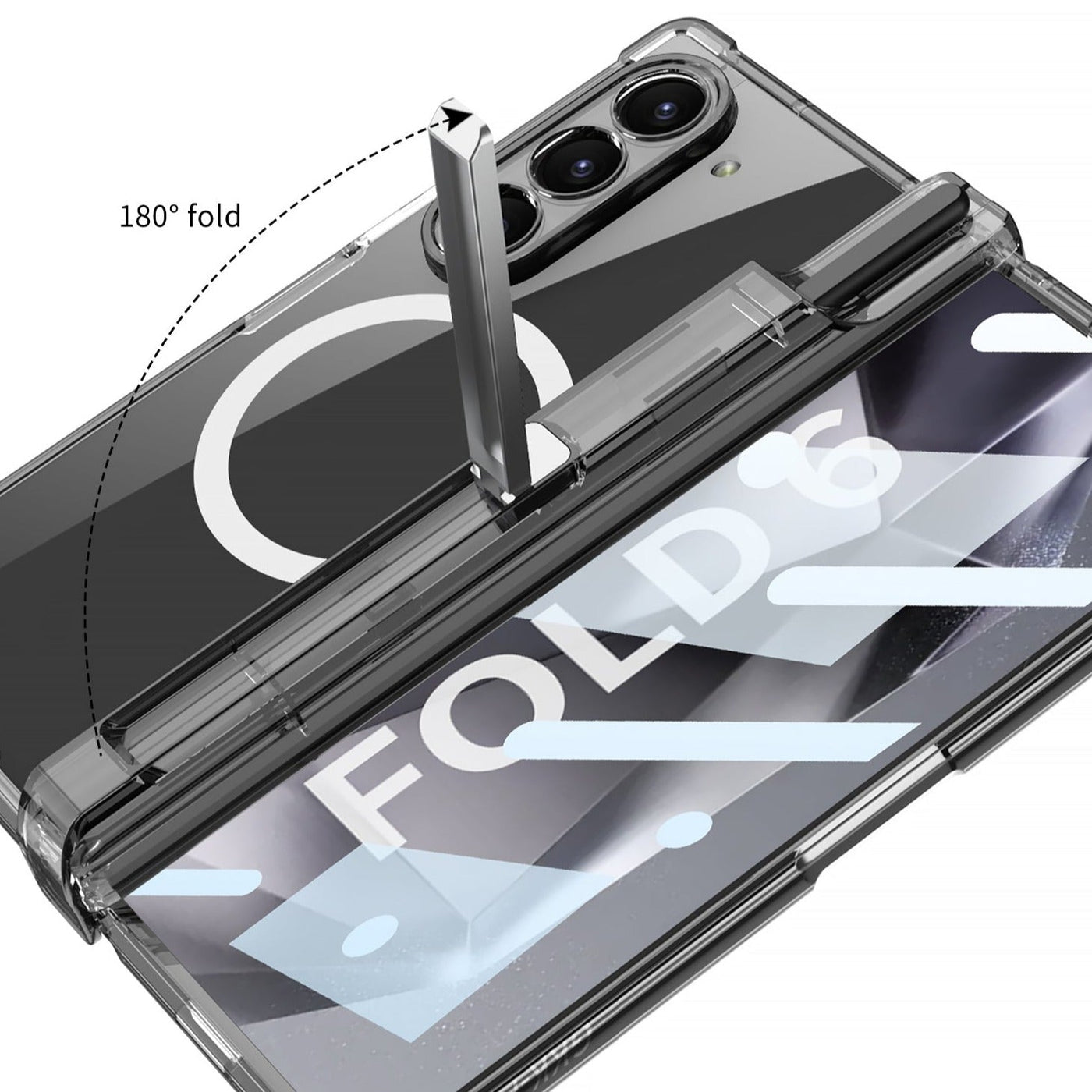 ClearShield Z Fold 6 Magnetic Shockproof Case