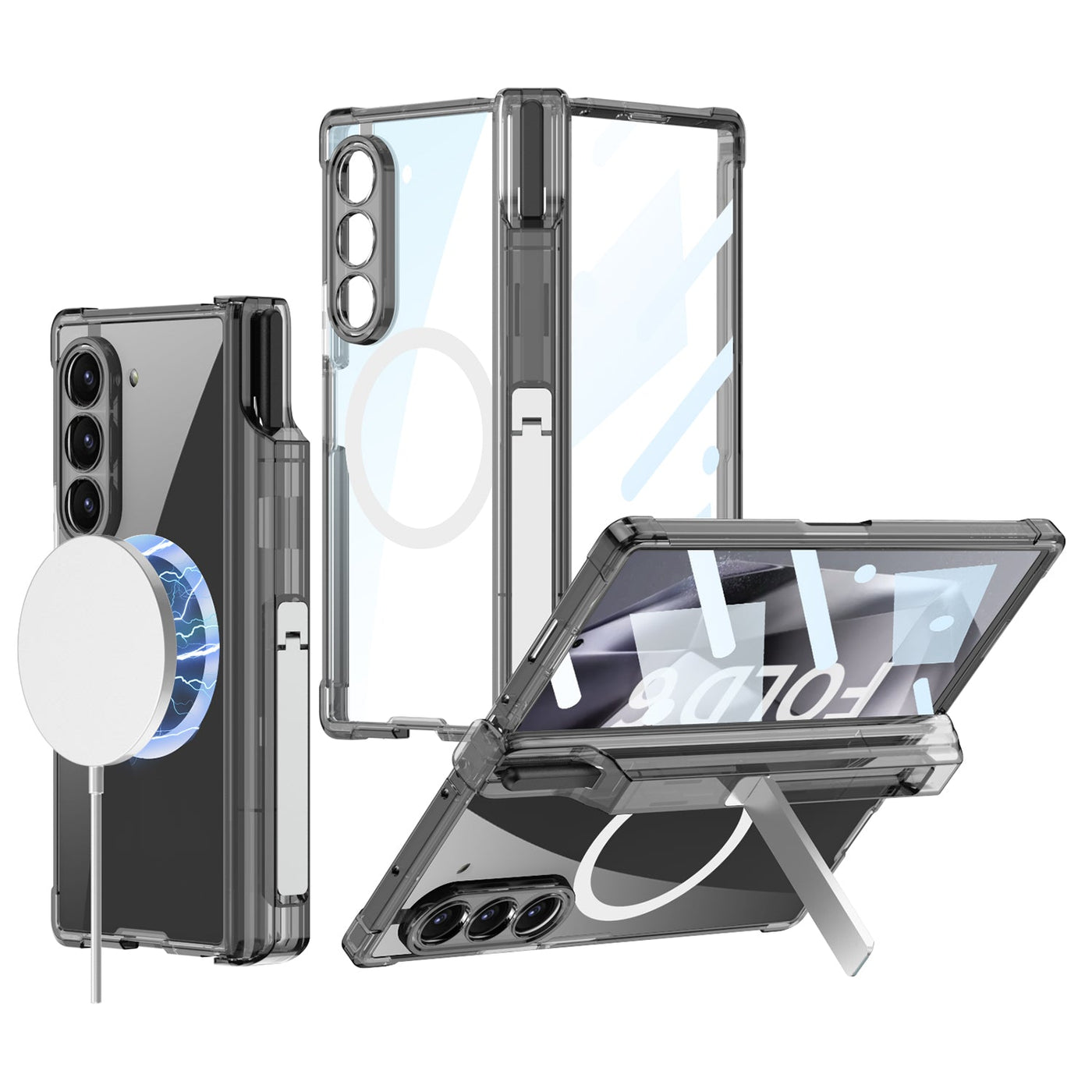 ClearShield Z Fold 6 Magnetic Shockproof Case