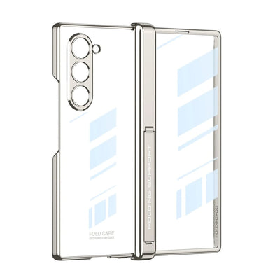 z fold 6 magnetic hinge case with kickstand