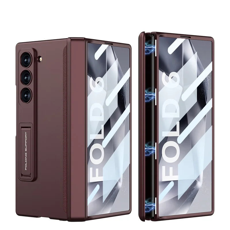 MagShell Z Fold 6 Case 360° Full Protection ,Magnetic Hinge, Anti-Peep