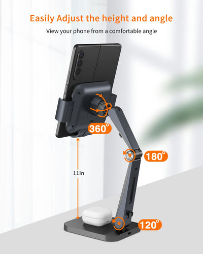 DualCharge Z Fold 6, 5, 4 Wireless Charger Stand