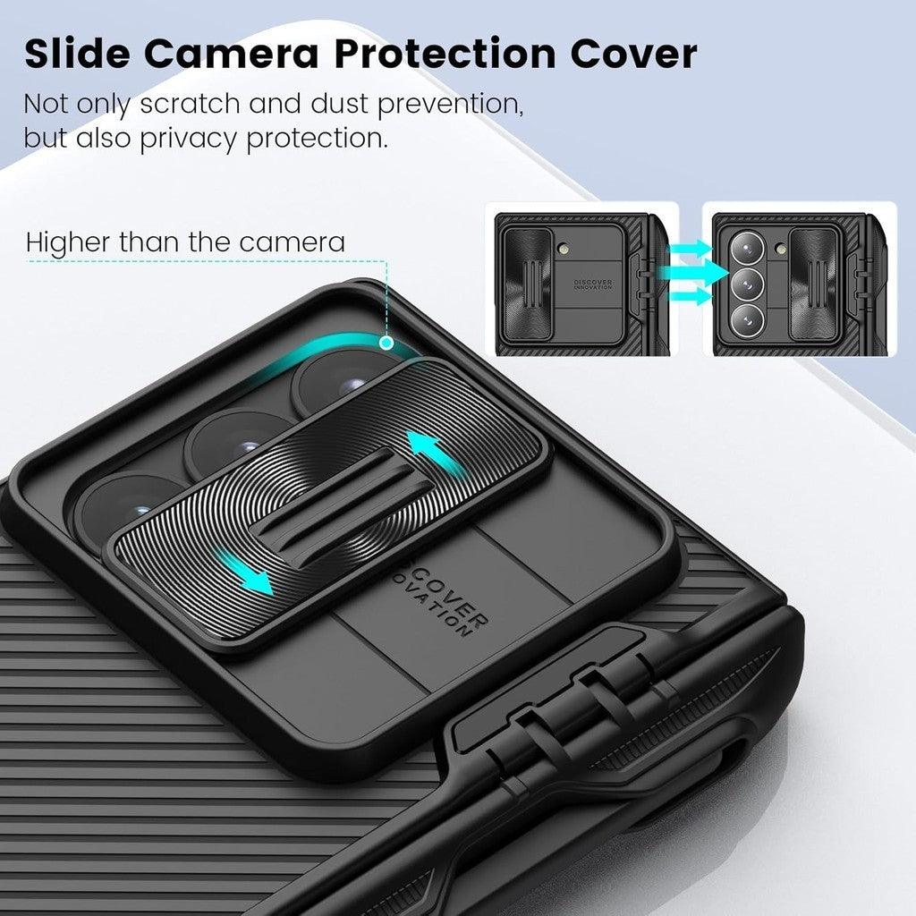 EcoShield Pro  Z Fold 6 - S Pen Slot & Hinge Guard Case