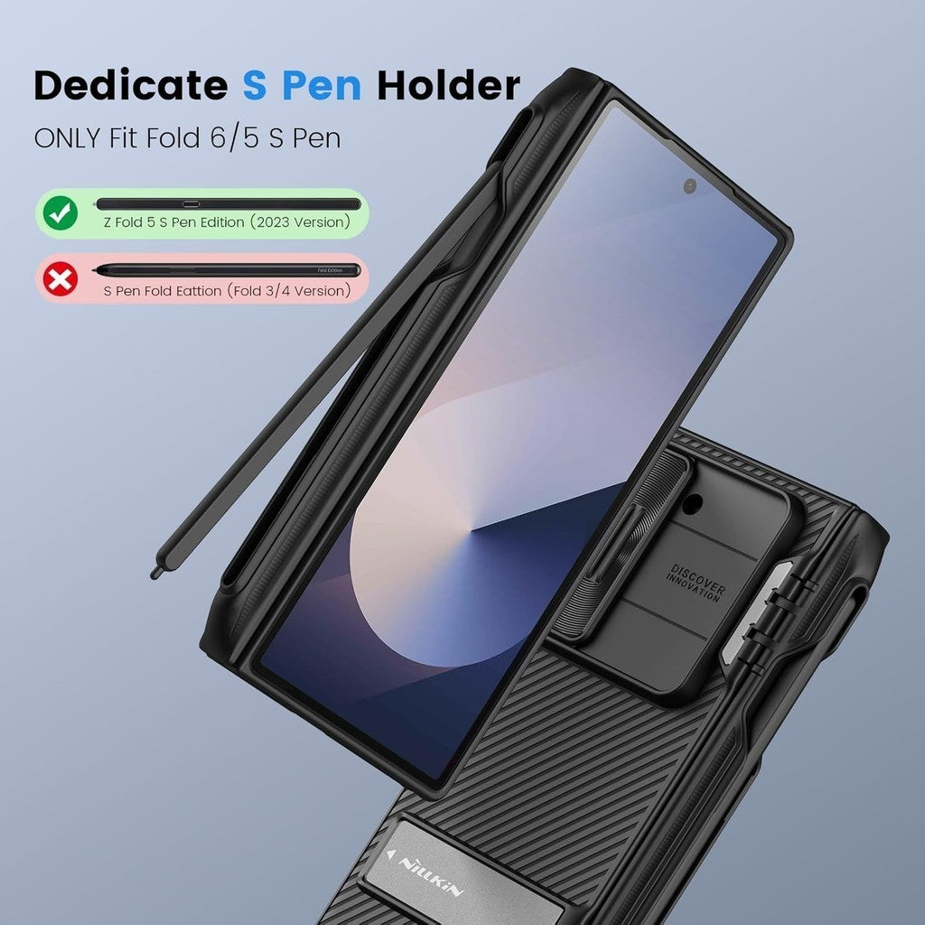 EcoShield Pro  Z Fold 6 - S Pen Slot & Hinge Guard Case