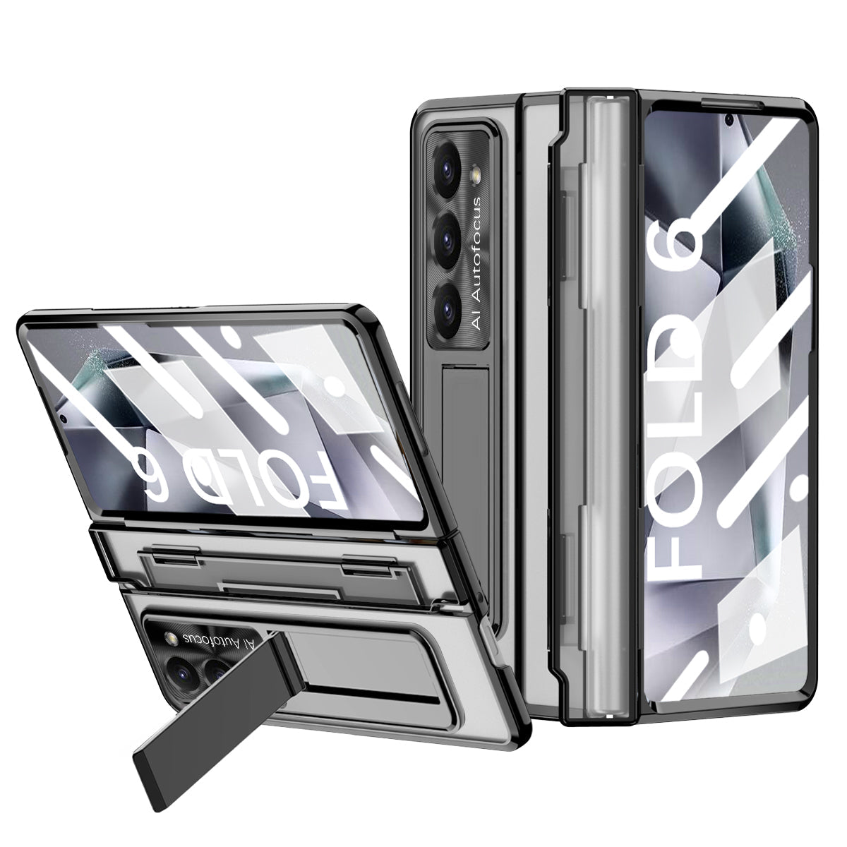 Z fold 6 transparent case