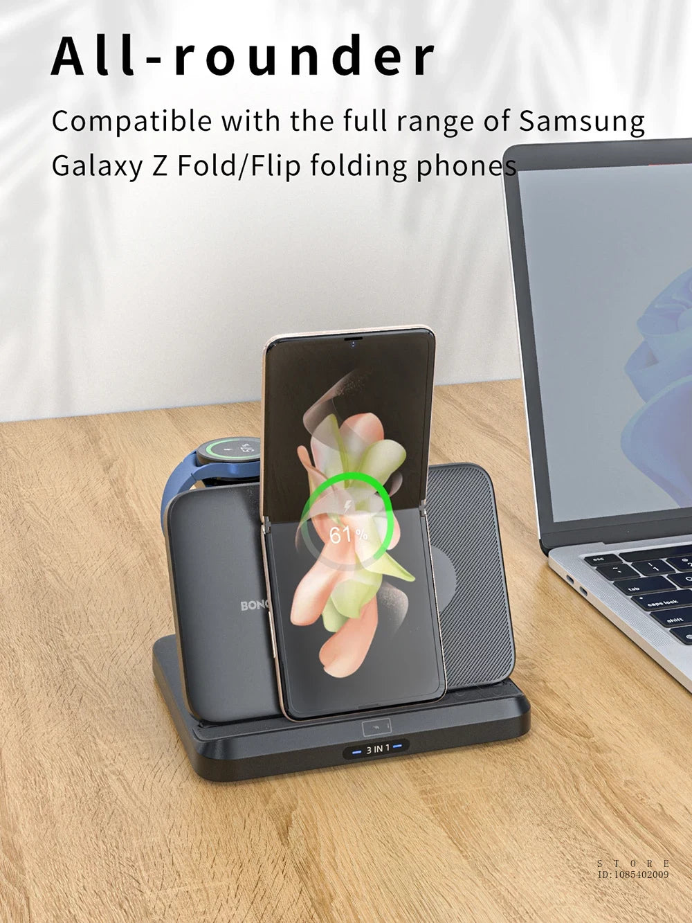 FlexiCharge Z Fold 6, 5, 4 Wireless Charging Stand