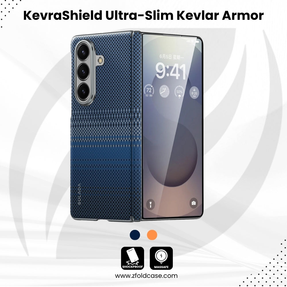 KevraShield Fold 7 – Ultra-Slim Kevlar Armor Case