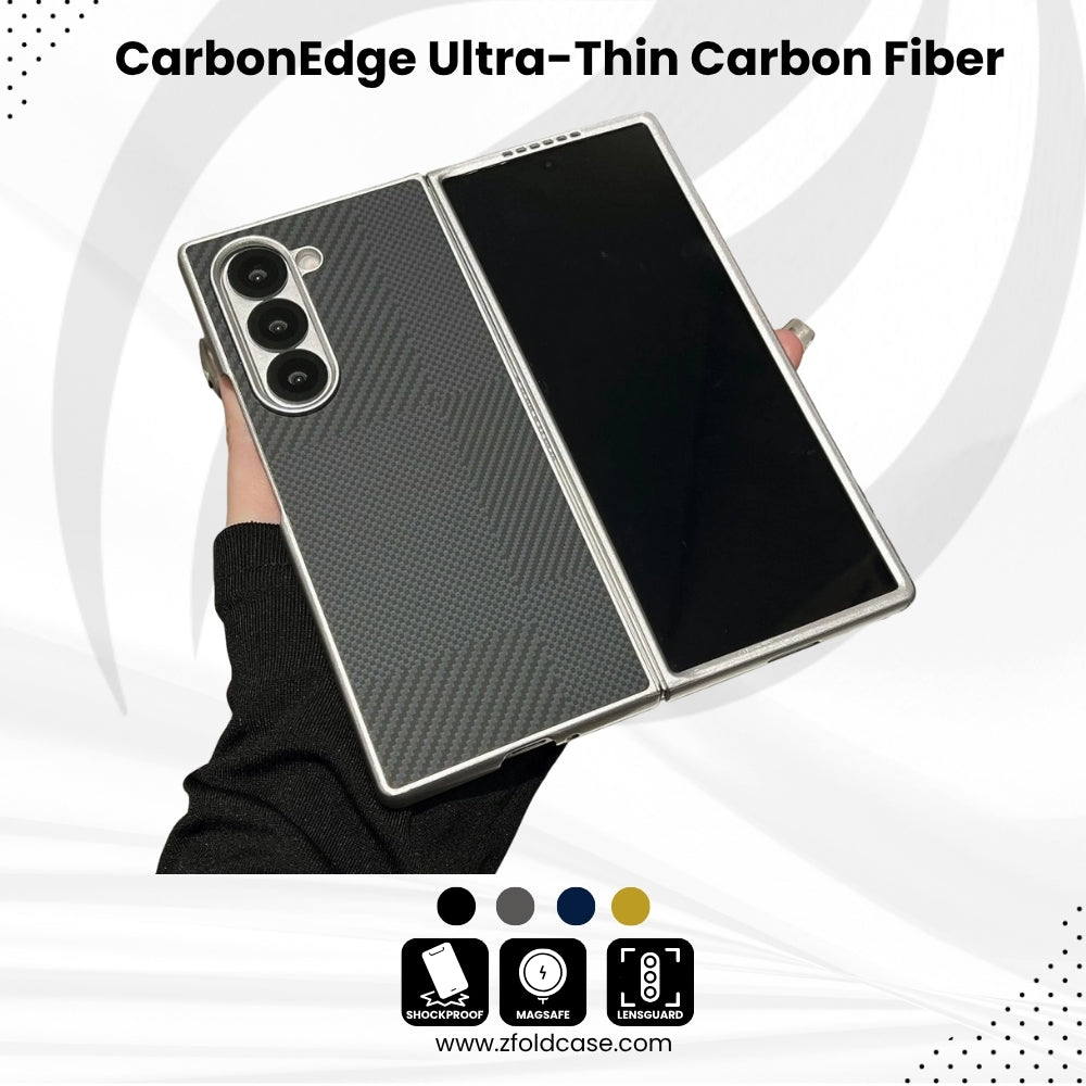 CarbonEdge Fold 7,6,5,4 – Ultra-Thin Carbon Fiber Case